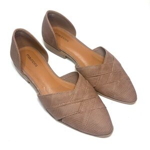 Maurice’s Tan D’Orsay Flats | 9